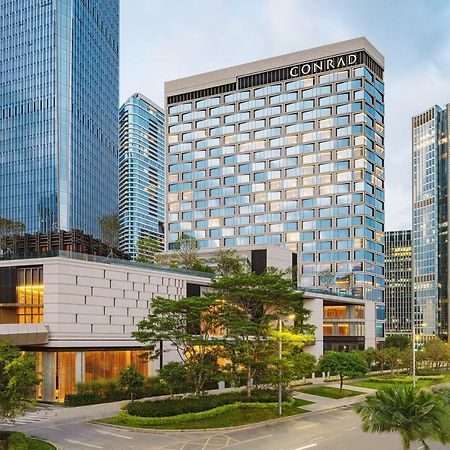 Conrad Shenzhen, The First Art Museum Hotel In Greater Bay Area With The Stunning Bay And Sunset View In The Hotel Terrace 외부 사진