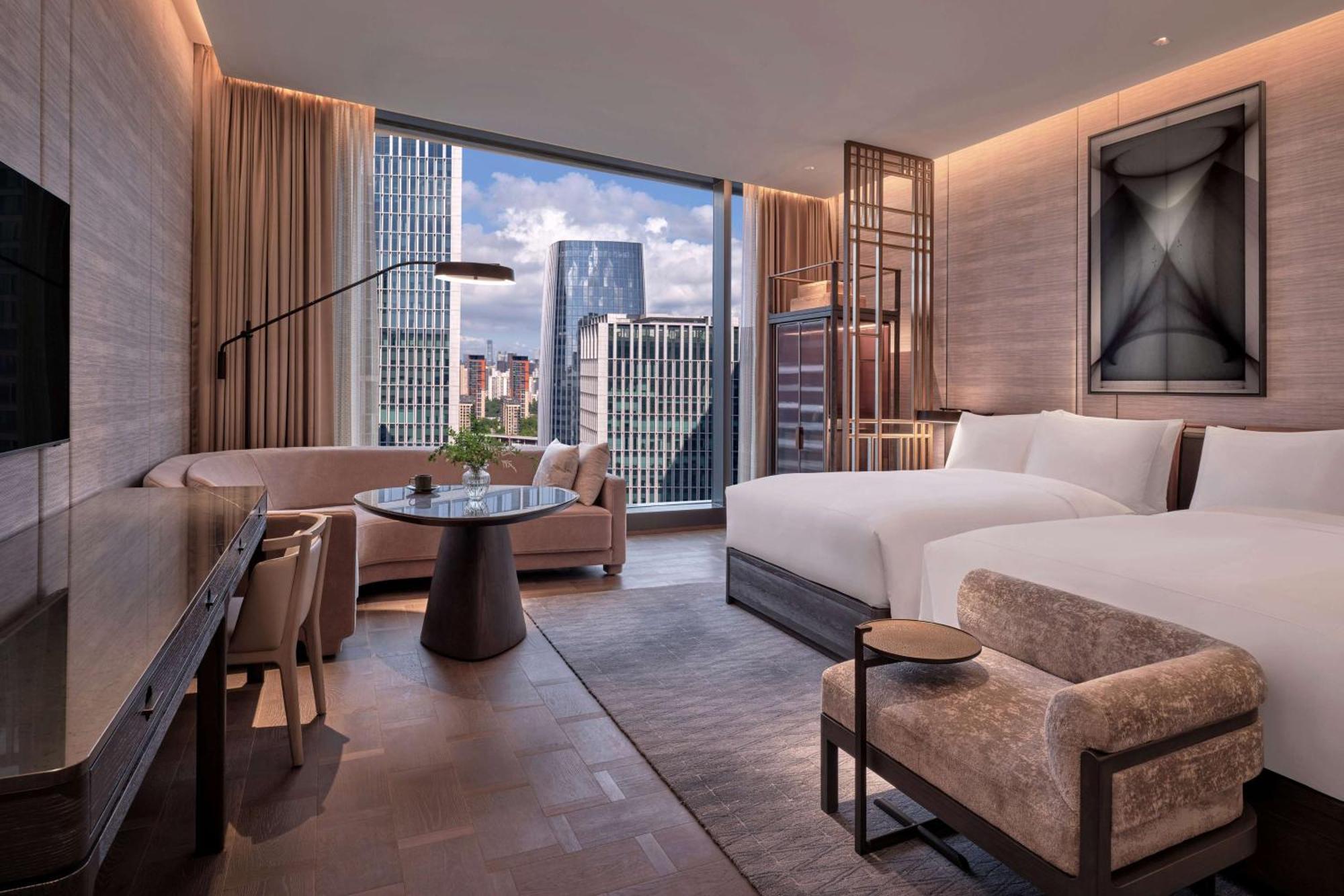 Conrad Shenzhen, The First Art Museum Hotel In Greater Bay Area With The Stunning Bay And Sunset View In The Hotel Terrace 외부 사진