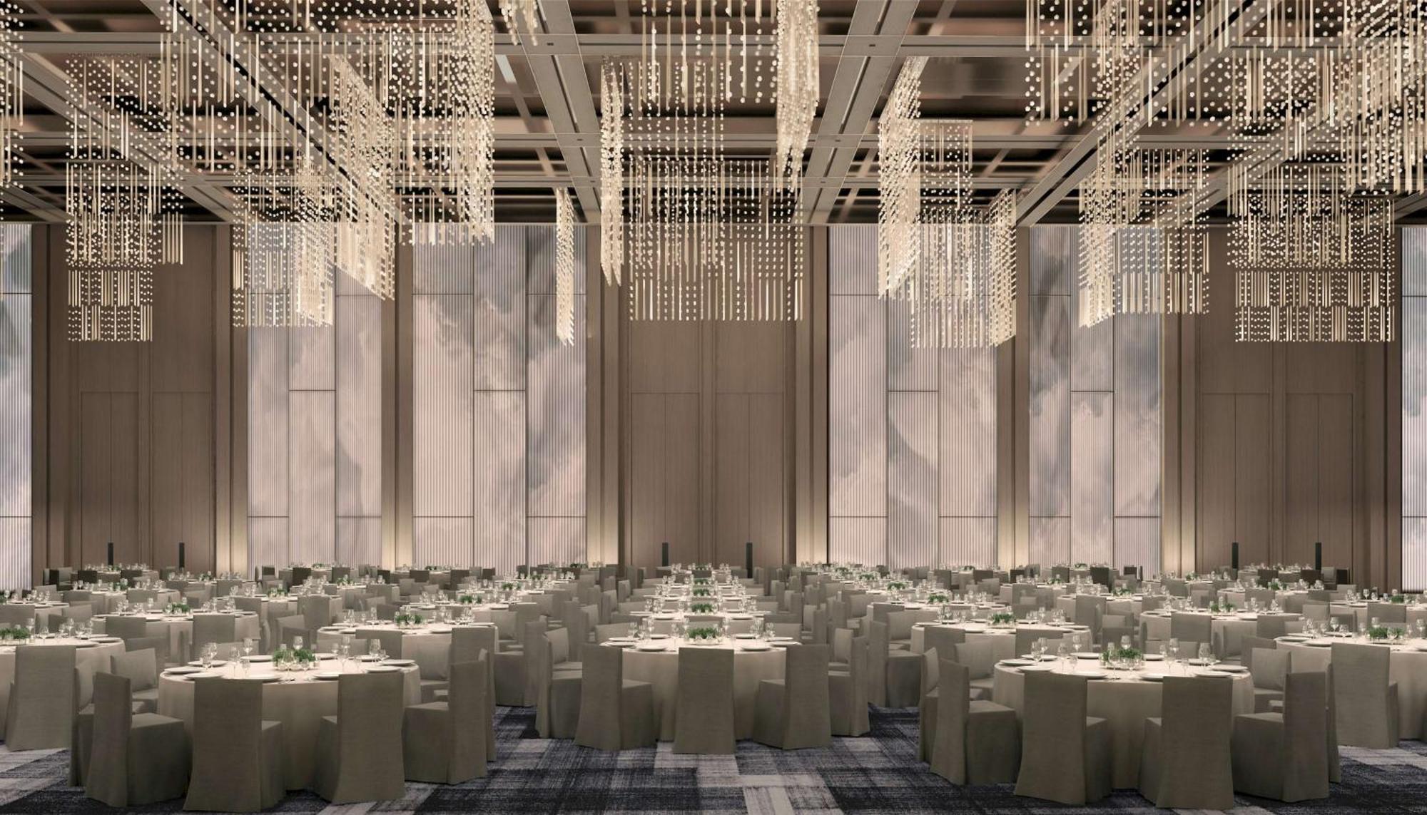 Conrad Shenzhen, The First Art Museum Hotel In Greater Bay Area With The Stunning Bay And Sunset View In The Hotel Terrace 외부 사진
